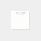 Geschäftlich Post-it Klebezettel (Vorderseite)