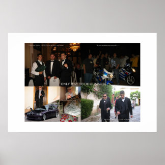 Geschäftlich Poster