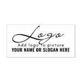 GESCHÄFTLICH | Rubber-Briefmarke für Personalisier Gummistempel (Prägung)