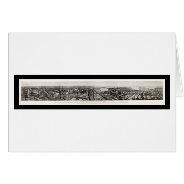 Geschäfts-Baltimore MD-Foto 1914 (Vorderseite (Horizontal))