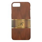Geschäfts-berufliches Monogramm Case-Mate iPhone Hülle (Rückseite)
