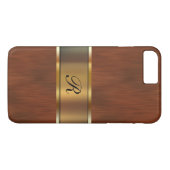 Geschäfts-berufliches Monogramm Case-Mate iPhone Hülle (Rückseite (Horizontal))