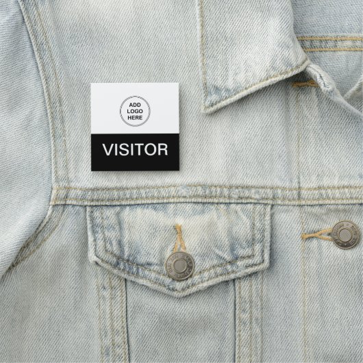 Geschäfts-Besucher Namensschild (Beispiel)