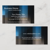 Geschäfts-Blau, Brown u. Visitenkarte (Vorne/Hinten)