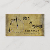 Geschäfts-Fahrrad-Reparatur oder persönliche Karte (Rückseite)