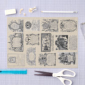 Geschäfts-Handels-Karten-Sammlung des 18. Seidenpapier (Handwerk)