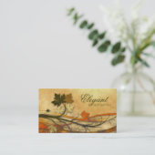 Geschäfts-Herbst-Ahorn landschaftlich gestaltend, Visitenkarte (Stehend Vorderseite)