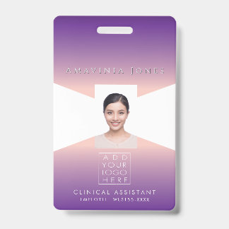 Geschäfts-ID-Ausweis für Frauen aus Kunststoff  Ausweis