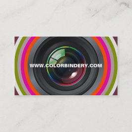 Geschäfts-Karte der Single-Augen-Positions-1 Visitenkarte