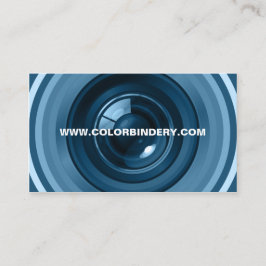 Geschäfts-Karte der Single-Augen-Positions-4 Visitenkarte