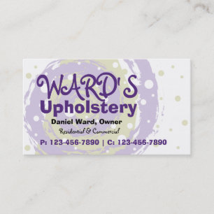 Geschäfts-Karte des Kreis-2 lila Visitenkarte