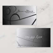 Geschäfts-Karte - Mode-Designer - extravaganter Visitenkarte (Vorne/Hinten)