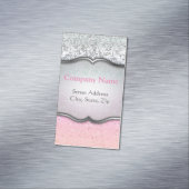 Geschäfts-Karten-Magnet-Glitzer-Stern-Staub Magnetische Visitenkarte (Beispiel)