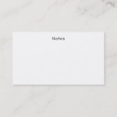 Geschäfts-Karten mit einer Touch der Natur Visitenkarte (Rückseite)