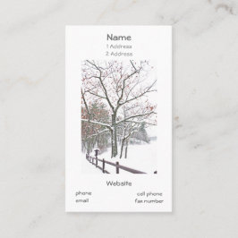 Geschäfts-Karten mit einer Touch der Natur Visitenkarte