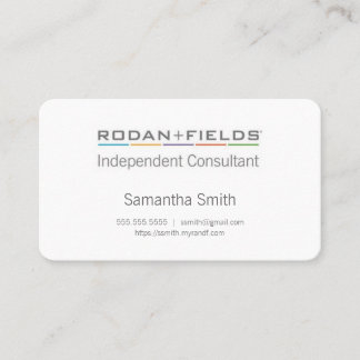 Geschäfts-Karten mit Empfehlungs-Programm Visitenkarte