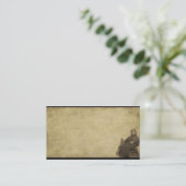 Geschäfts-Karten Ol Damen-In Her Chair- Prim Visitenkarte (Stehend Vorderseite)