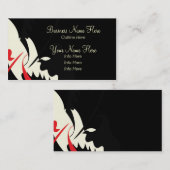 Geschäfts-Karten-Schablone ** peruanischer Wirbel Visitenkarte (Vorne/Hinten)