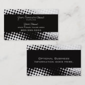 Geschäfts-Karten-Schablone ** Pop-Kunst 4 Visitenkarte (Vorne/Hinten)