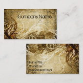 Geschäfts-Karten - Vintager Rebeentwurf Visitenkarte (Vorne/Hinten)