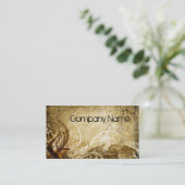 Geschäfts-Karten - Vintager Rebeentwurf Visitenkarte (Stehend Vorderseite)