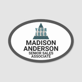 Geschäfts-Logo wählen Ihr Farbkundenspezifisches Namensschild