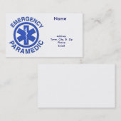 Geschäfts-medizinische Sanitäter-Karte oder Visitenkarte (Vorne/Hinten)