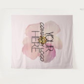 Geschäfts-Messen-Logo-Hintergrund Custom Company Wandteppich (Vorderseite (Horizontal))