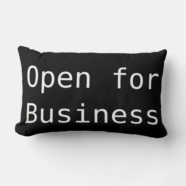 "Geschäfts-" Polyesterlumbar-Kissen Lendenkissen (Vorderseite)