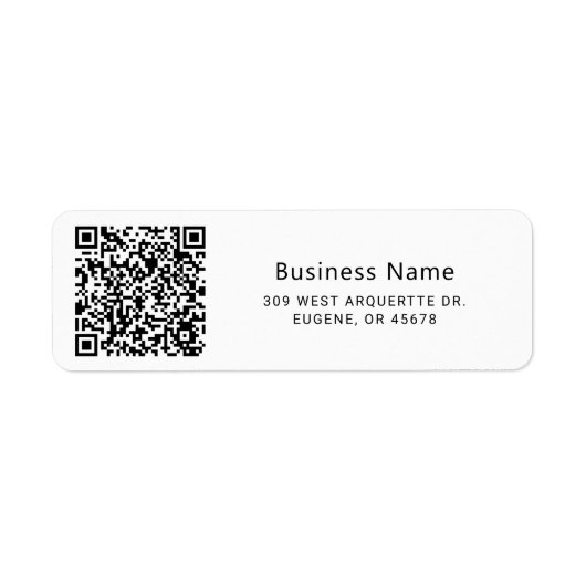 Geschäfts-QR-Code (Vorne)