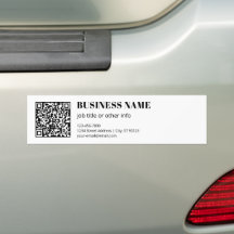 Geschäfts-QR-Code & editierbarer retro-moderner Te