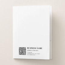 Geschäfts-QR-Code & editierbarer retro-moderner Te