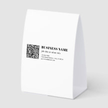 Geschäfts-QR-Code & editierbarer retro-moderner Te