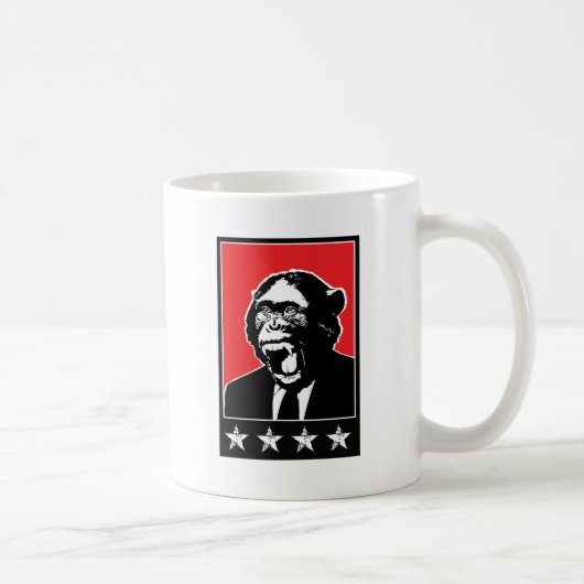 Geschäfts-Reihen-Schimpanse Kaffeetasse (Rechts)