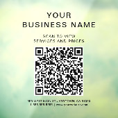 Geschäfts-Scan-to-Connect-QR-Code Fensteraufkleber (Blatt 3)