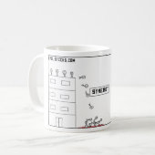 Geschäfts-Synergie Kaffeetasse (Vorderseite Links)