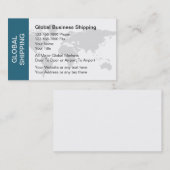 Geschäfts-Verschiffen-Visitenkarten Visitenkarte (Vorne/Hinten)