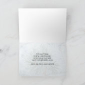 Geschäfts-Weihnachtsfeiertags-Foto Feiertagskarte (Innenseite)