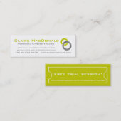 Geschäfts-Werbeaktionkarte des persönlichen Mini Visitenkarte (Vorne/Hinten)