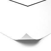 Geschäfts-Wifi-Passwort Poster (Ecke)