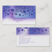 Geschäfts-Wissenschafts-Laborelegantes modernes Visitenkarte (Vorne/Hinten)