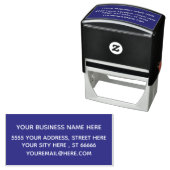 Geschäftsadresse Ihr Unternehmen Personalisiert - Permastempel (Beispiel)