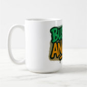 Geschäftsanalyst im Graffiti-Stil Kaffeetasse (Links)