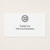 Geschäftsangebot Neue Kundendiskontkarte (Rückseite)