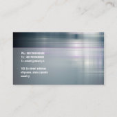 Geschäftsart-Visitenkarte Visitenkarte (Rückseite)