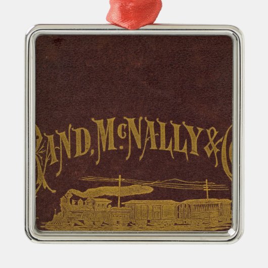 Geschäftsatlas Ornament Aus Metall (Vorne)