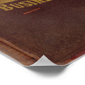 Geschäftsatlas Poster (Ecke)