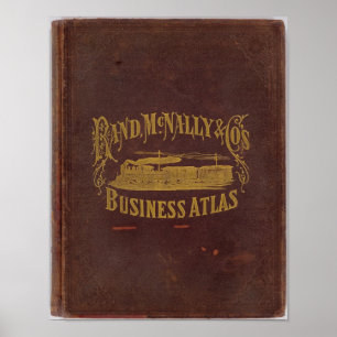 Geschäftsatlas Poster