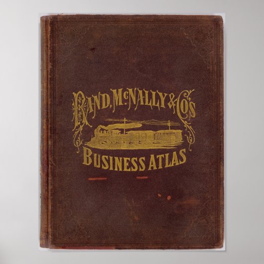 Geschäftsatlas Poster (Vorne)