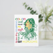 Geschäftsbedingungen Postkarte (Stehend Vorderseite)